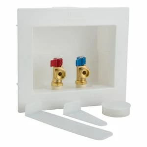 Best Pirce ⌛ Water-Tite Du-All™ 10-3/16 in x 8-13/16 in x 3-3/8 in Washing Machine CPVC Supply Box 🧨