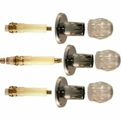 Promo ⌛ Lincoln Products® Metal Handle Kit in Polished Chrome 👍