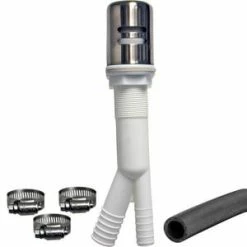 Coupon 😉 Lincoln Products® Air Gap in Brushed Nickel and 7/8 in. Dishwasher Hose Kit Bagged 😀