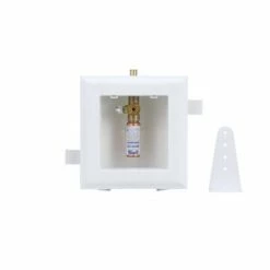 Outlet 🎁 Water-Tite MultiBox™ 7 in x 4-1/2 in x 3-1/16 in Ice Maker Brass PEX connection Supply Box 👏