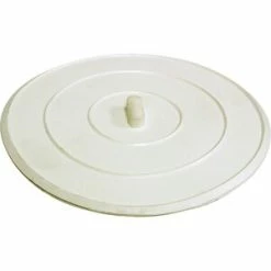 Best deal 🌟 Lincoln Products® 1-1/2 in. Flat Sink Stopper in White Contractor 5-Pack 👍
