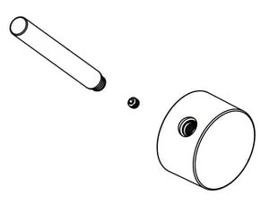 Brand new 👍 Lincoln Products® Alloy Handle Assembly in Chrome 👍