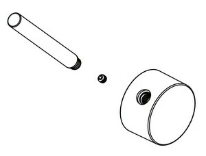 Outlet 🌟 Lincoln Products® Alloy Handle Assembly in Brushed Nickel ⭐