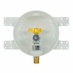 Discount 👍 Water-Tite 3/4 x 1/2 in. Round Gas Outlet Box with Quarter Turn Valve 👏