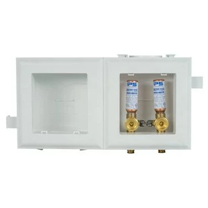 Budget 🤩 Water-Tite MultiBox™ 11 in x 5-1/4 in x 3-1/16 in Washing Machine Wirsbo® Supply Box 🔥