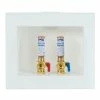 Best Pirce 🌟 Water-Tite Du-All™ 1/2 x 1/2 in. Wirsbo Dual Drain Outlet Box with Quarter Turn Valve 🎉